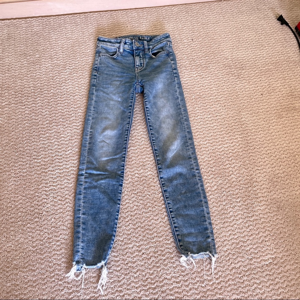 American Eagle Women’s 000 Short High Rise Jegging Jeans Pants